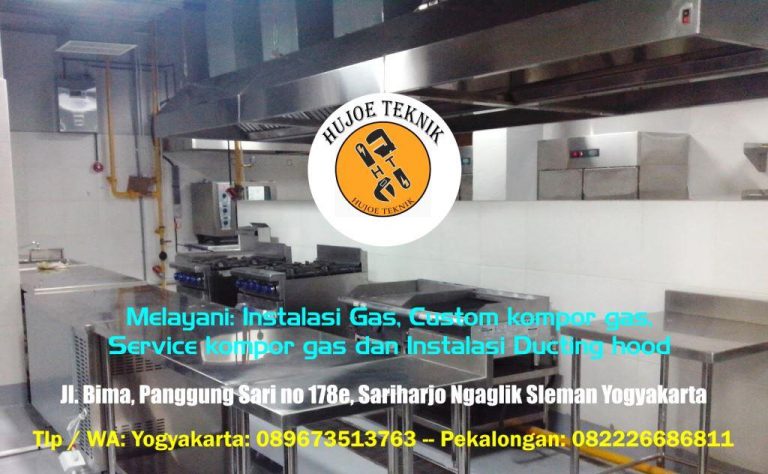 Instalasi gas termurah di Jogja